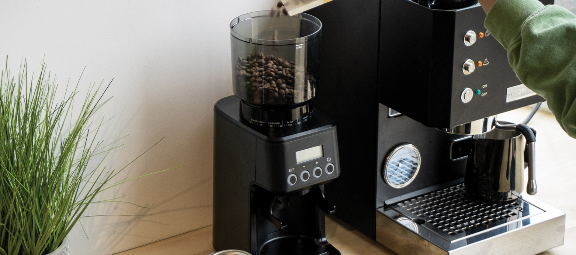 Barista & Co Coffee Grinder