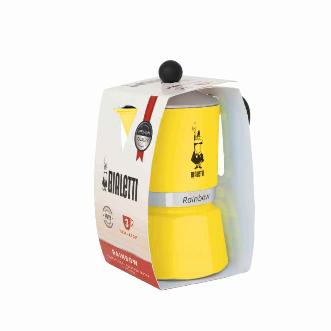 Bialetti Rainbow Yellow (Trade Pack 6)