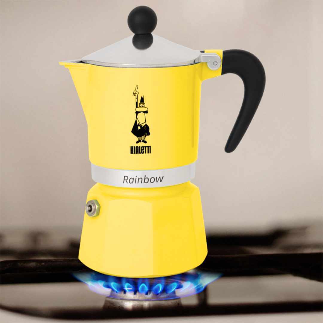 Bialetti Rainbow Yellow (Trade Pack 6)