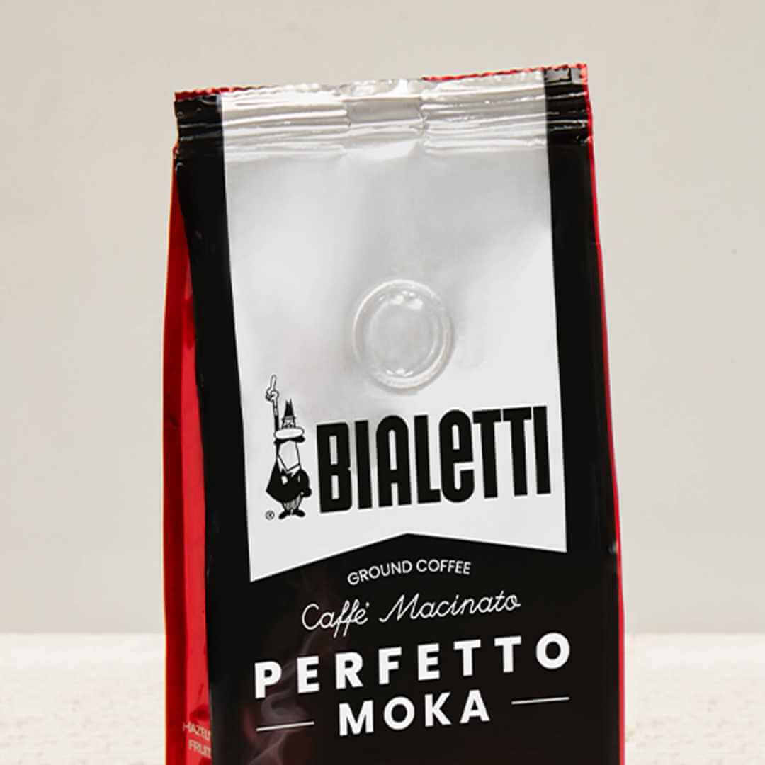 Bialetti Perfetto Moka Ground Coffee (Trade Pack 6)