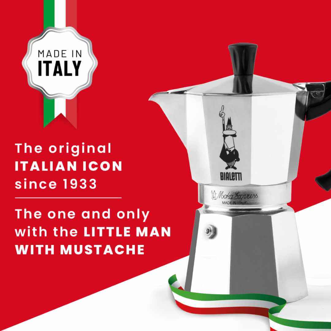 Bialetti Moka Express (Trade Pack 6)