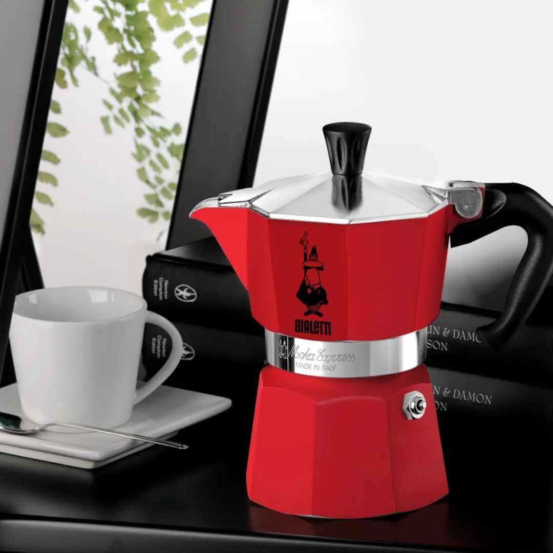 Bialetti Moka Express Red (Trade Pack 6)