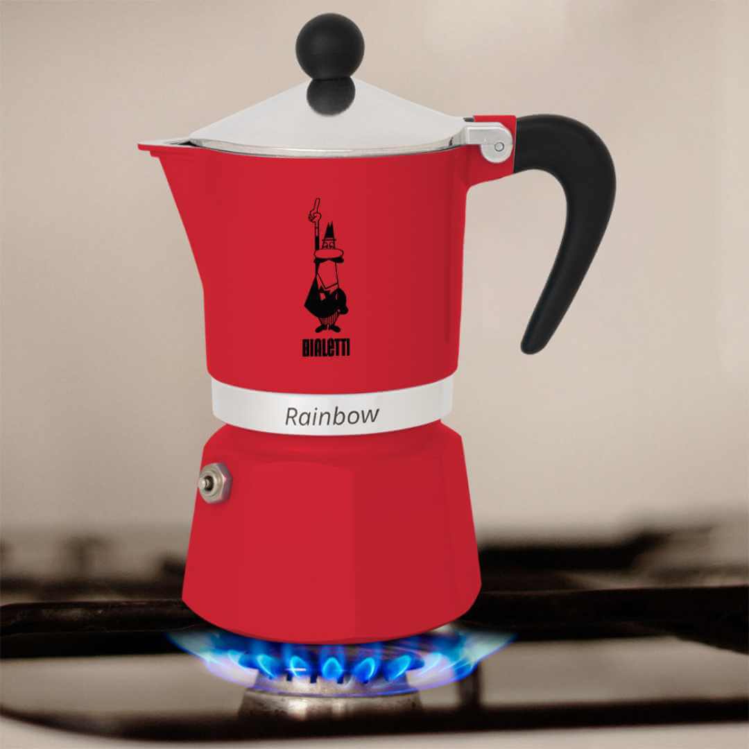 Bialetti Rainbow Red (Trade Pack 6)