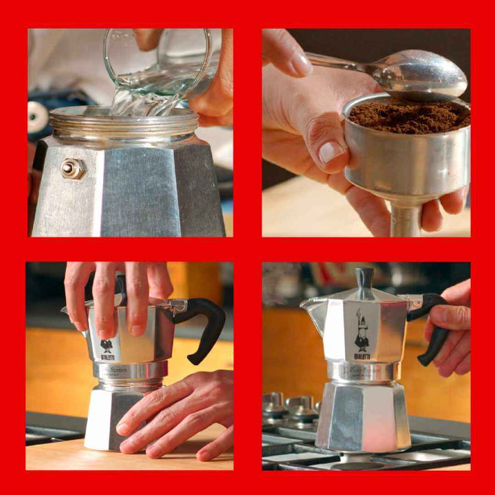 Bialetti Moka Express (Trade Pack 6)