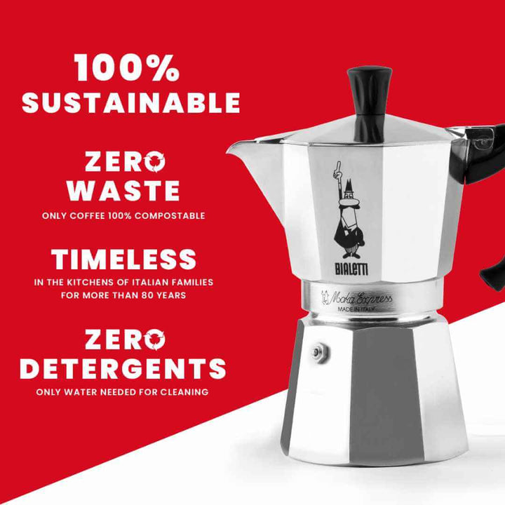 Bialetti Moka Express (Trade Pack 6)